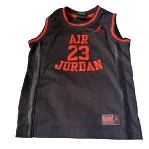 Nike Air Jordan Jumpman Black Red Kids Jersey